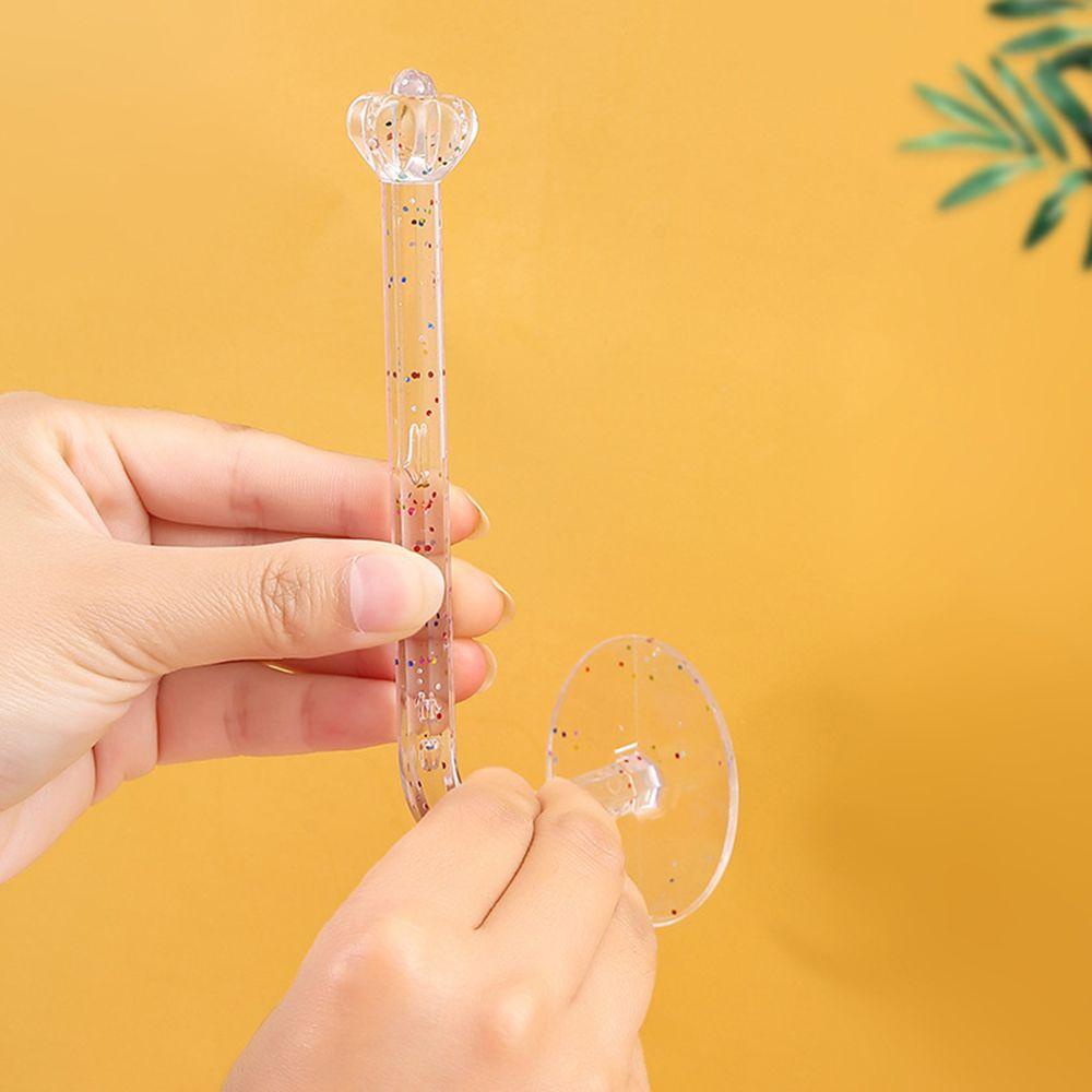 LAKAMIER Móc Treo Đồ Hình Vương Miện Trong Suốt Tiện Dụng