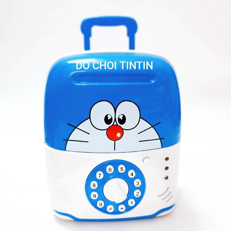 [ĐÈN - NHẠC - MẬT MÃ] Két tiền cho bé tập tiết kiệm tiền