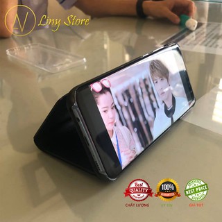 Bao da tráng gương cho Samsung Galaxy Note 8 Note 9 Note 10 Note 10 Plus