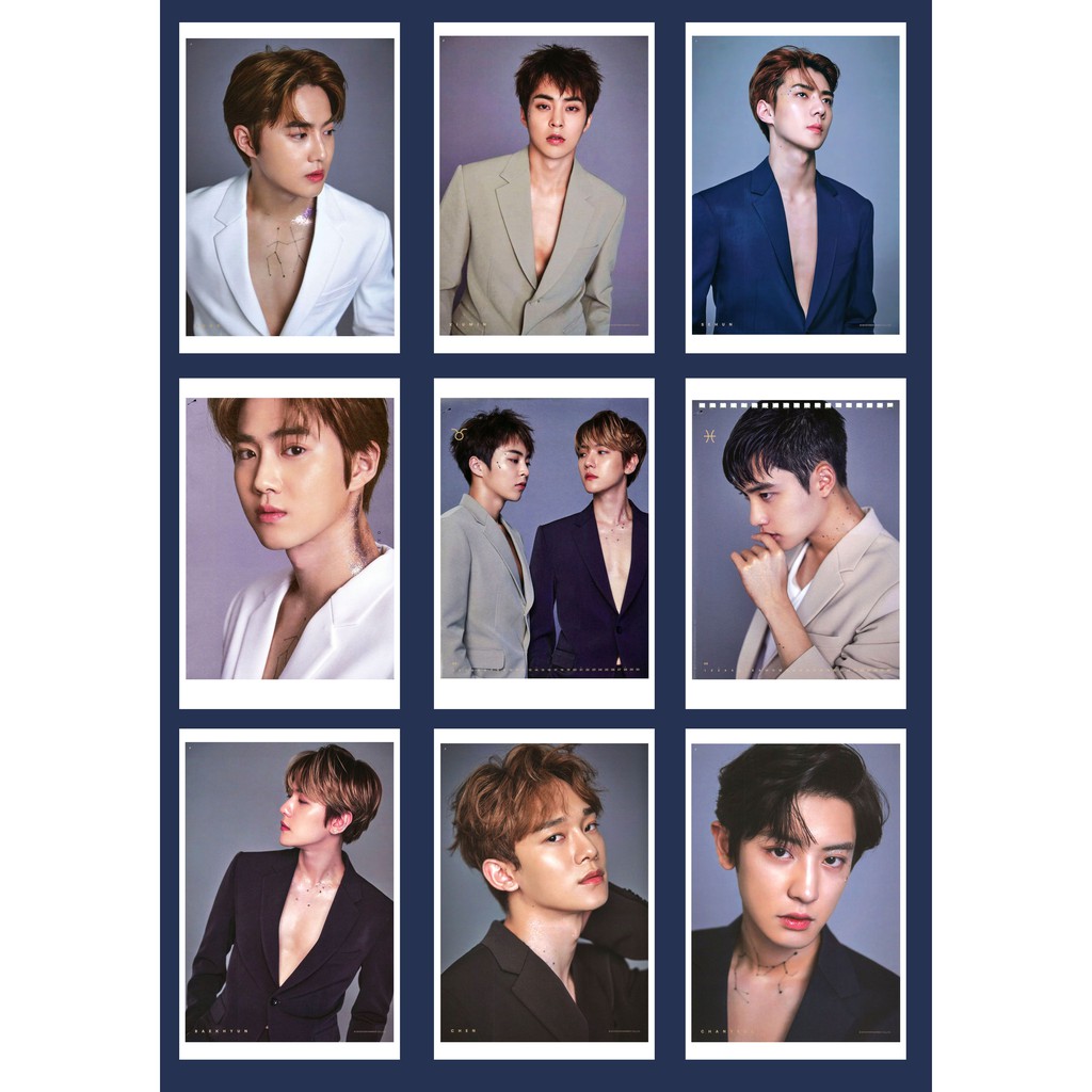 Lomo Card Ảnh EXO - SEASON GREETING 2019 ( 27 ảnh) | BigBuy360 - bigbuy360.vn