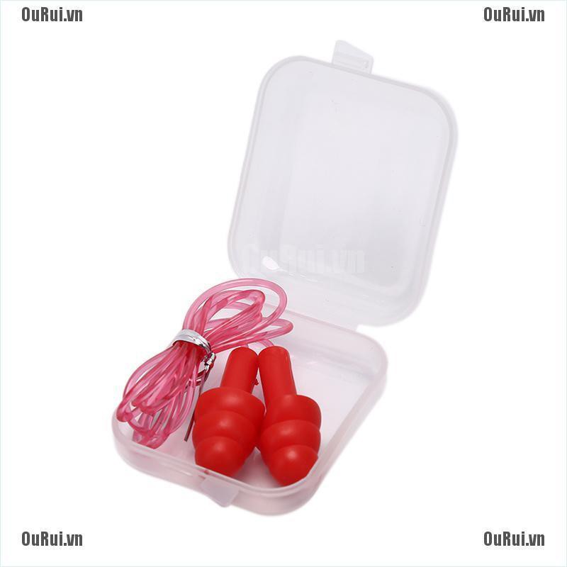 Nút Bịt Tai Bằng Silicone Chống Tiếng Ồn Tiện Dụng