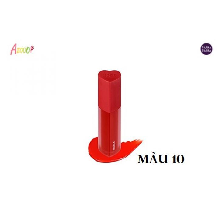 Son môi Tint Hàn Quốc Holika Holika màu sắc tươi trẻ cấp ẩm lâu trôi chống thấm nước giữ môi luôn mềm mướt căng mọng 3g | BigBuy360 - bigbuy360.vn