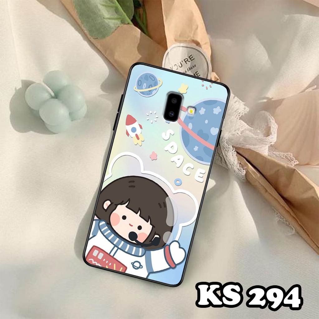 Ốp lưng Samsung J6 2018 - Samsung J6 Plus - Samsung J8 2018 - Ốp in hình Ngân hà &amp; Roro Jumb - Chất liệu TPU