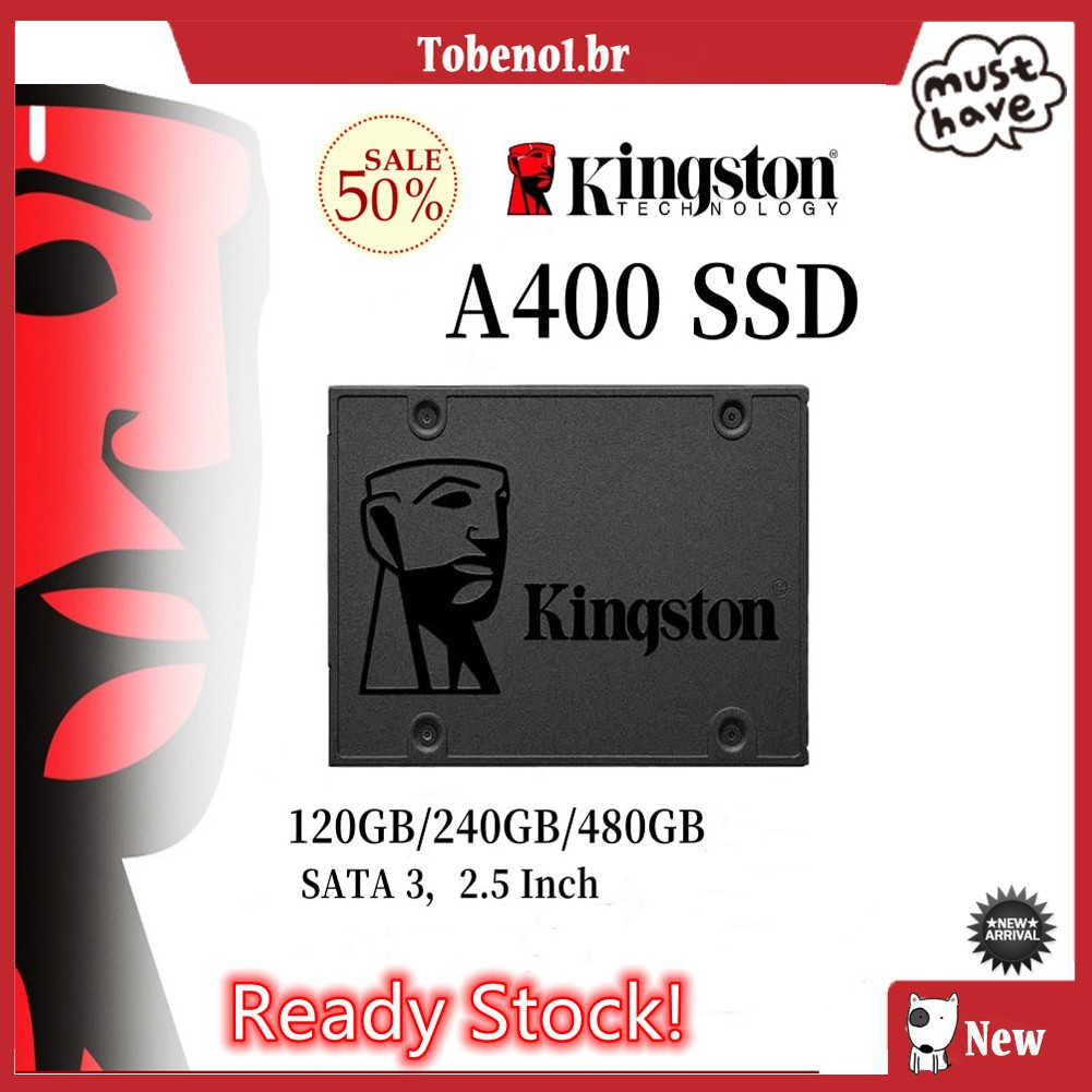 Ổ Đĩa Cứng SSD Sata 3 Kingston A400 2.5 Inch - 30 / 60 / 120 / 240 / 480gb