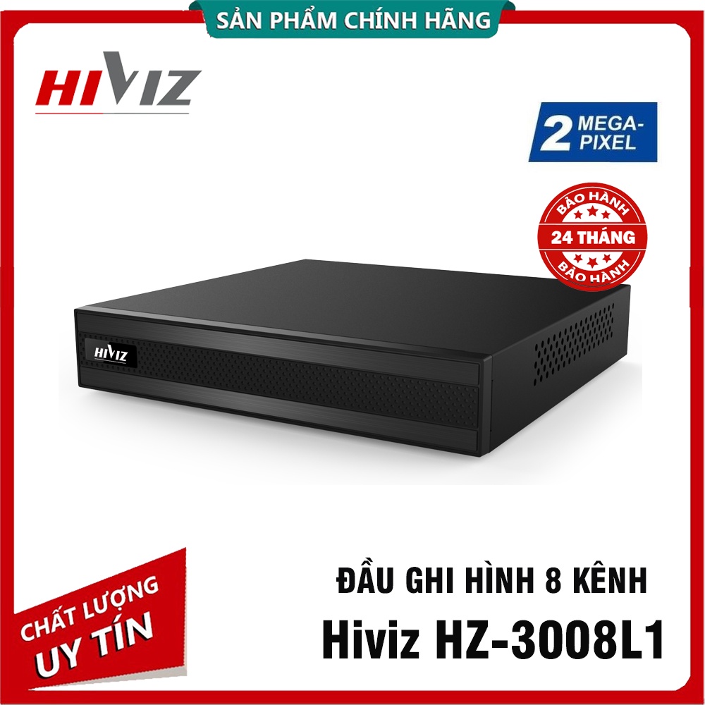 [HIVIZ] Đầu ghi hình HIVIZ PRO 8 Kênh/ 4 kênh Hiviz HZ-3008L1/ HZ-3004L1, chính hãng - Bảo hành 24 Tháng