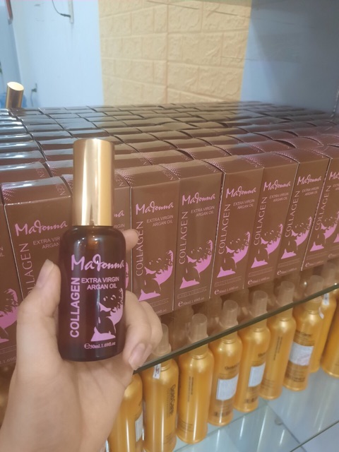 Serum dưỡng tóc vào nếp bóng mượt và phục hồi tóc madonna 50ml Pháp