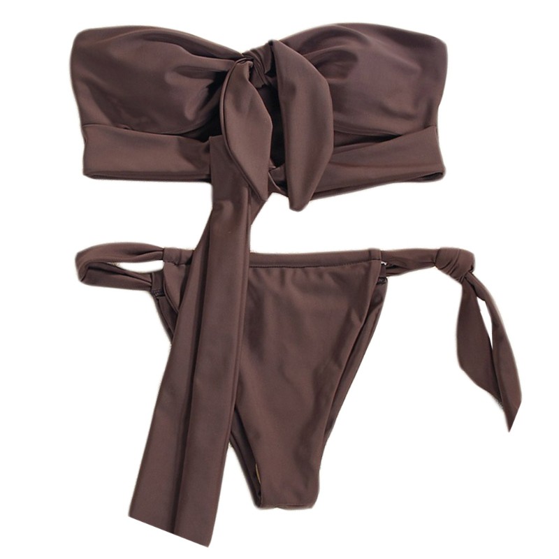 Bộ Bikini 2 Mảnh Thắt Nơ Trước Ngực Gợi Cảm Cho Nữ | BigBuy360 - bigbuy360.vn