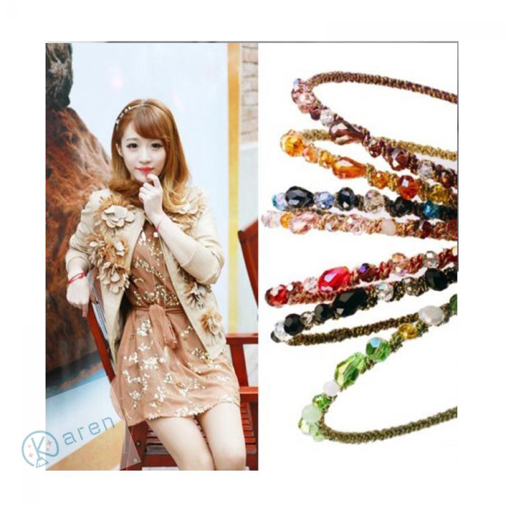 Bờm tóc nữ lấp lánh dễ thương cho bạn gái thời trang dự tiệc/làm quà tặng