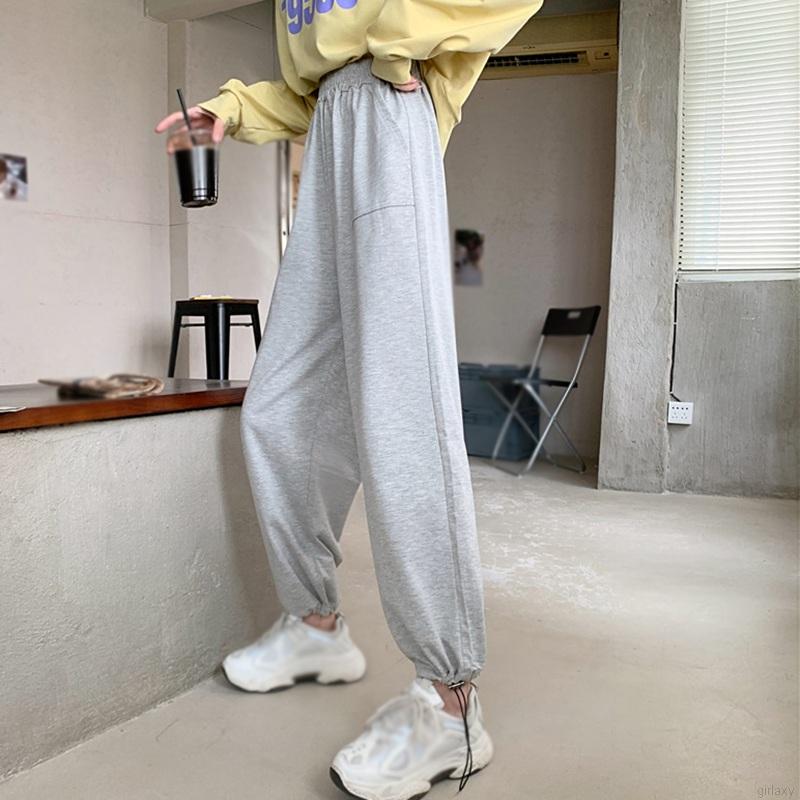 Quần dài thời trang thể thao Hàn Quốc cho nữ