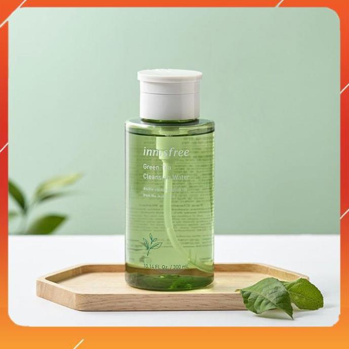 [CHÍNH HÃNG] Nước tẩy trang trà xanh innisfree Green Tea Cleansing Water 300ml