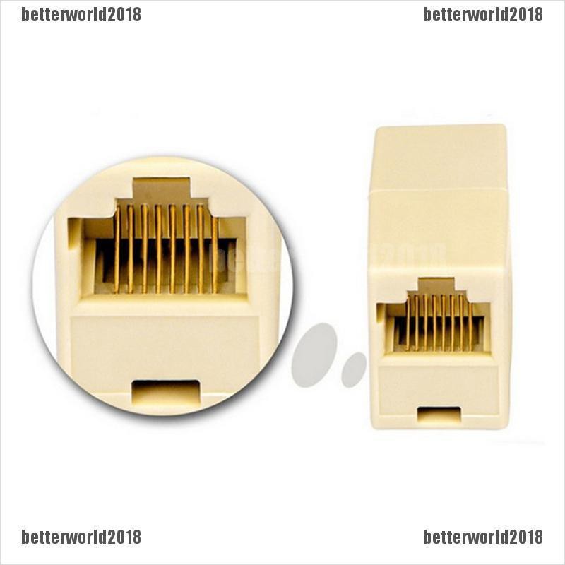 [Better] 10PCS RJ45 Female to Female Network Ethernet Lan Cable Joiner Connector new [World] | BigBuy360 - bigbuy360.vn