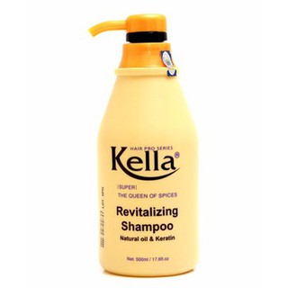 Dầu gội phục hồi tóc hư hại  kella 500ml vàng 01