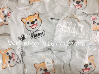 Bộ nỉ zara cáo dư xịn
