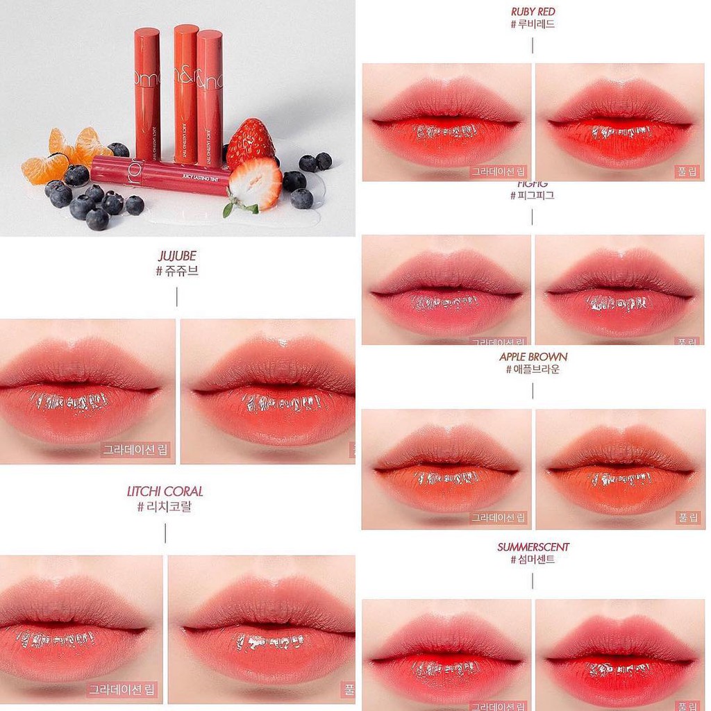 Son Tint Lì Romand Juicy Lasting Tint