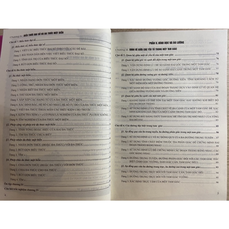 Sách - Các dạng Toán và phương pháp giải Toán 7
