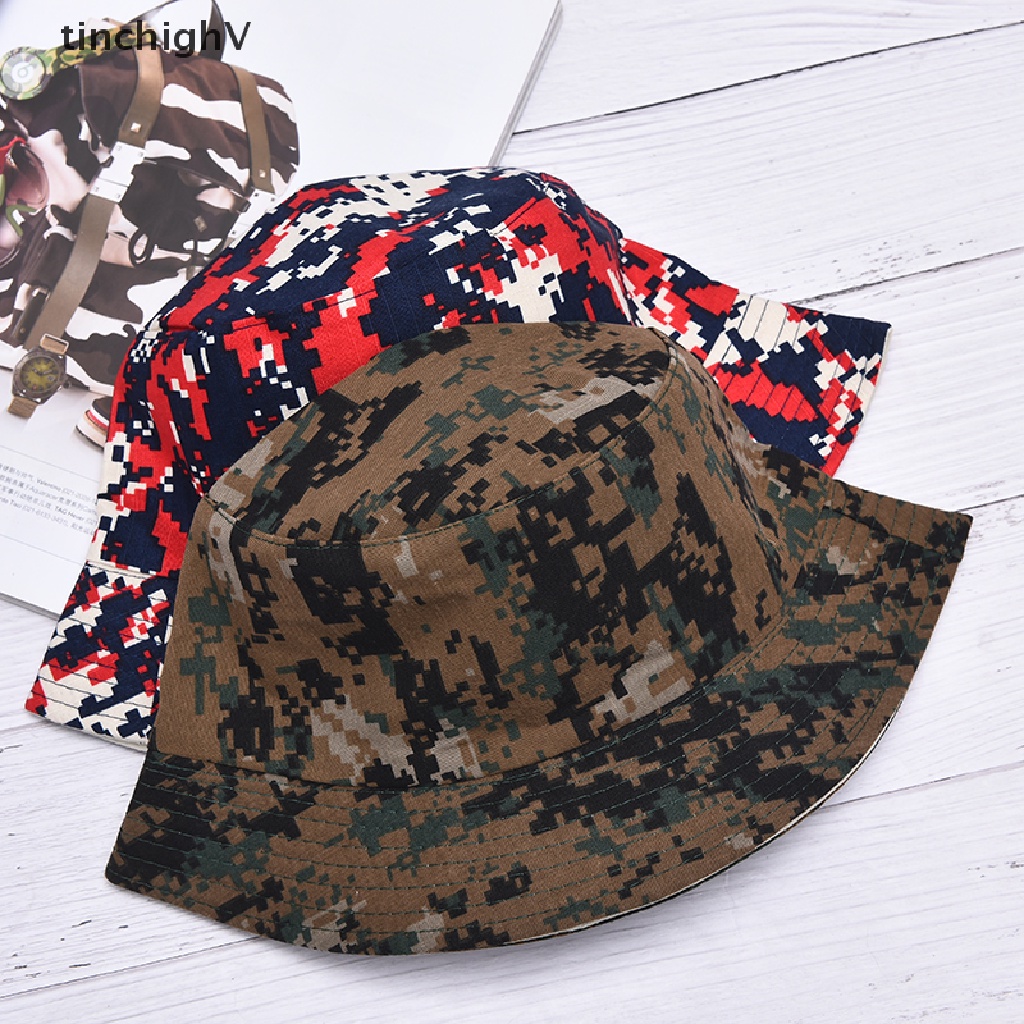 Nón Bucket Họa Tiết Rằn Ri Thời Trang Đi Biển Mùa Hè Cho Nam Và Nữ