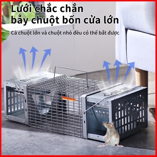 ⭐⭐ Bẫy chuột bốn cửa ⭐⭐Bẫy chuột liên tục hiệu quả cao-bẫy chuột thông minh-Cực Mạnh - Dễ sử dụng - Hiệu quả Cao