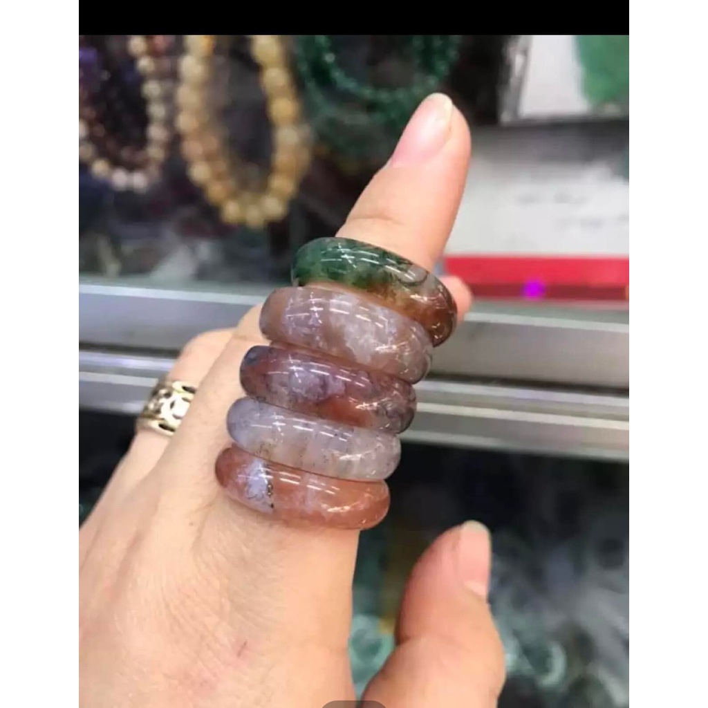 Nhẫn ngọc băng tảo TN nhiều szie