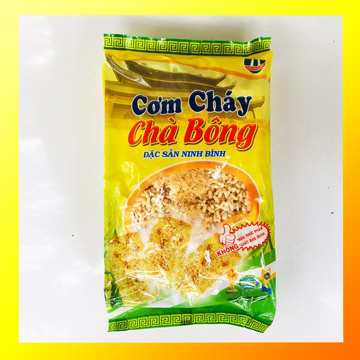 Thùng cơm cháy chà bông 10 gói 195g - Đặc Sản Ninh Bình