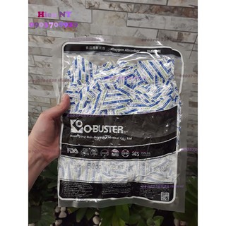 Túi hút ẩm / túi hút oxy 200 gói 50cc - silica gel