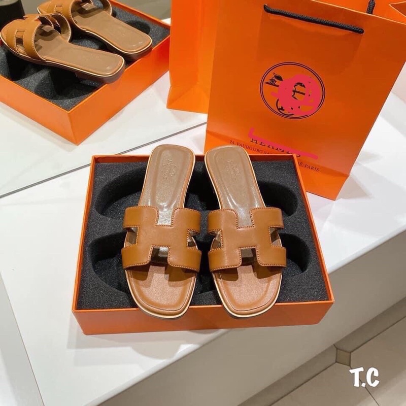 Dép Hm da trơn hàng loại 1