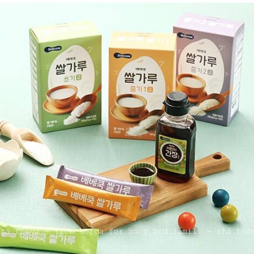 Gạo hạt vỡ hữu cơ Bebecook Hàn Quốc cho bé (HSD 2022)