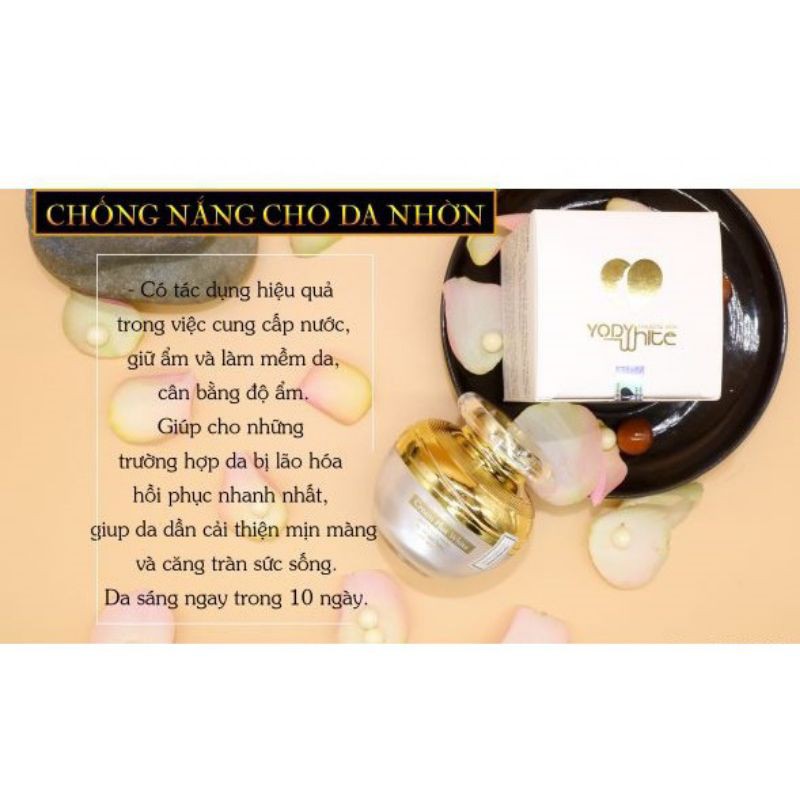 Kem chống nắng cho da nhờn Yody White Phương Anh