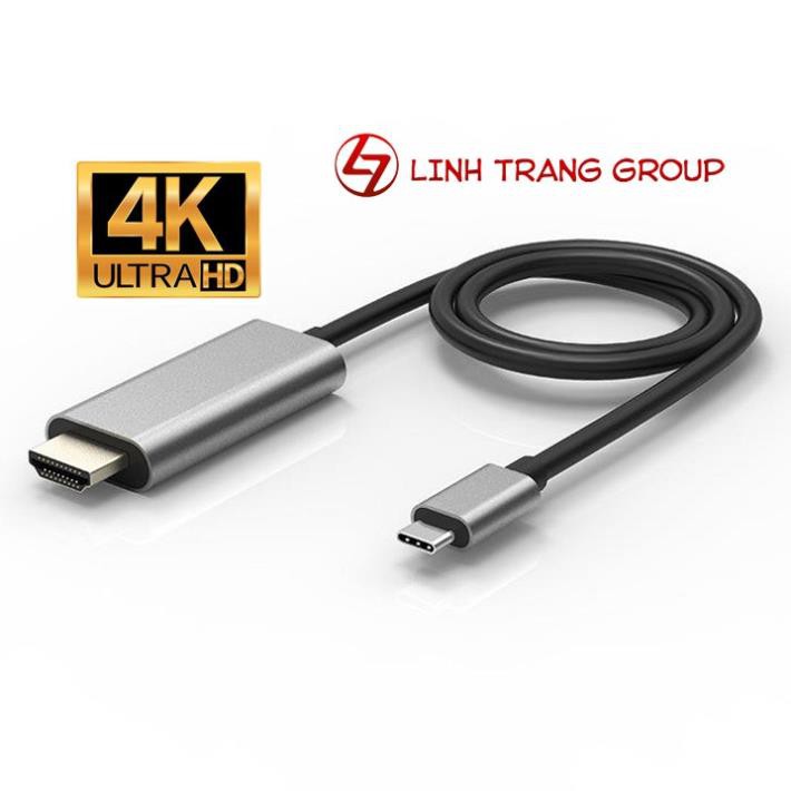 Mua ngay Cáp chuyển USB type-C sang HDMI 4K 1.8m - PK61 [Giảm giá 5%]