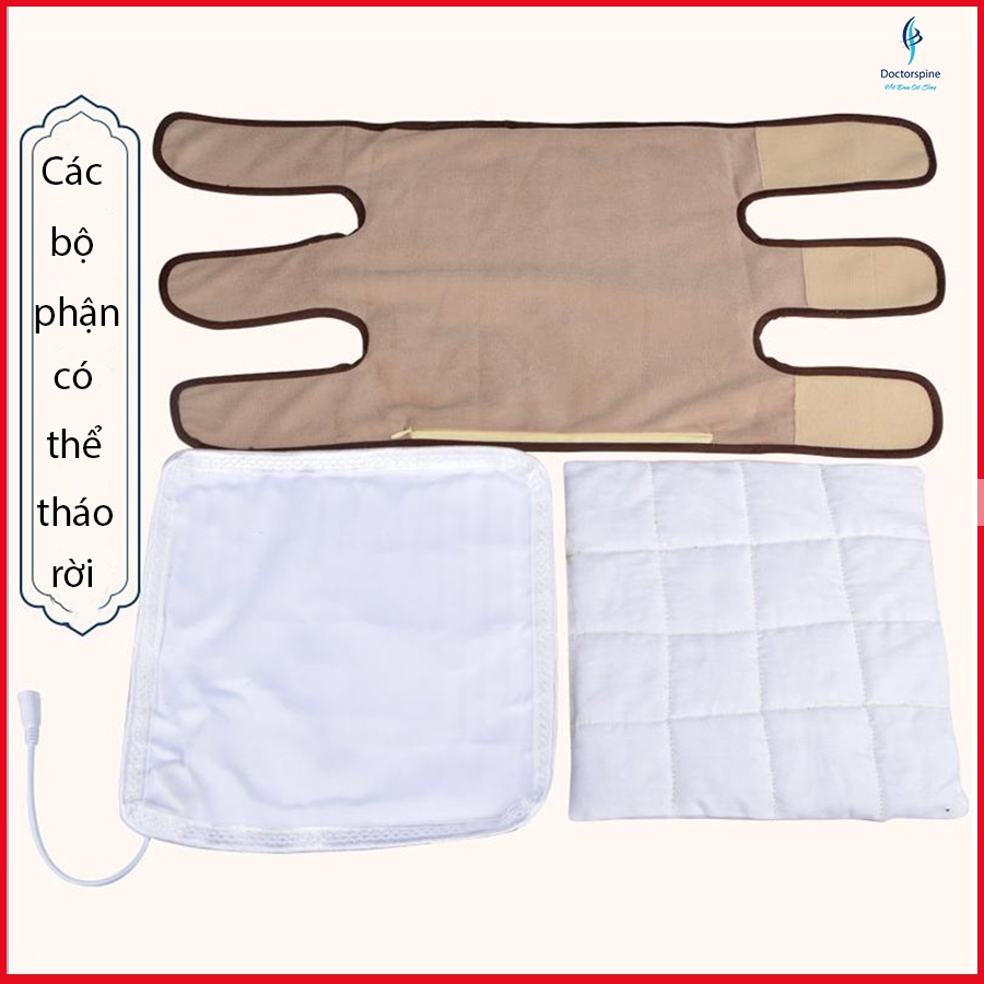 Đai khớp gối ngải cứu đông y chính hãng - Cải thiện đau mỏi, tê bì chân tay, khô khớp, thoái hóa khớp