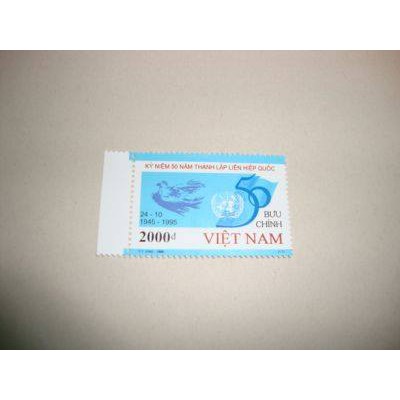 Tem sưu tập MS 719 Tem Việt Nam Kỷ niệm 50 năm thành lập Liên Hiệp Quốc 1995