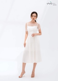 Chifon dập ly 1m mã 34