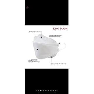 KHẨU TRANG 4D TC MASK KF94( BỊCH 10 CÁI)