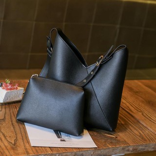 [ORDER - HÌNH THẬT CUỐI] Túi tote da khoét V kiểu dáng lạ mắt - p007
