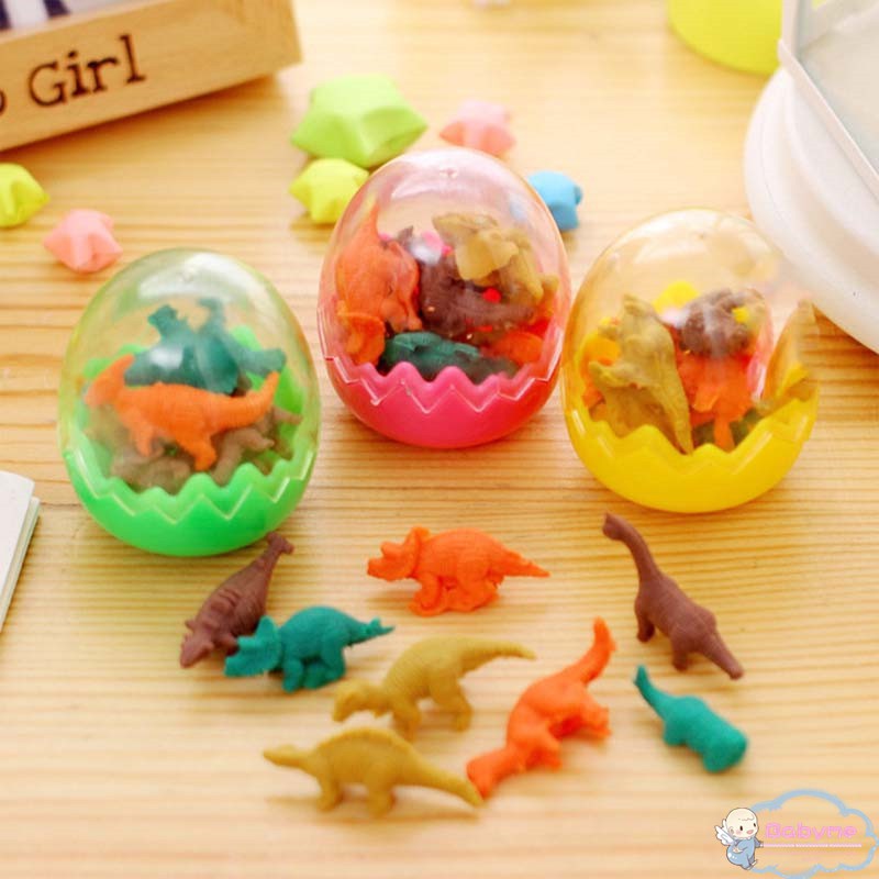 Set 8 cục tẩy hình dáng khủng long xinh xắn chất lượng cao