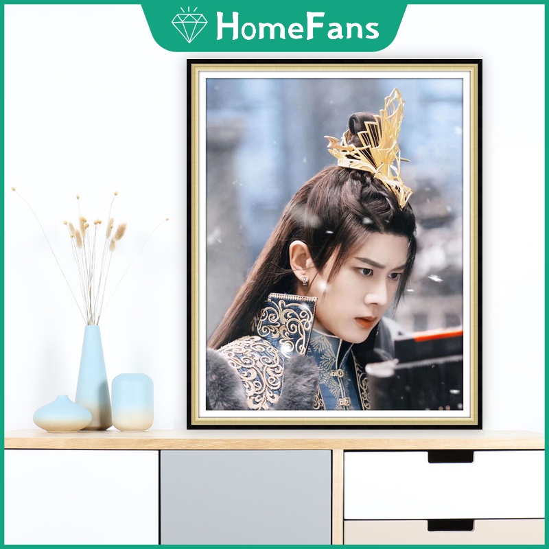 Bộ Tranh Đính Đá 5D Tự Làm 30x40cm / 40x50cm Hình Allen Trang Trí Nhà Cửa