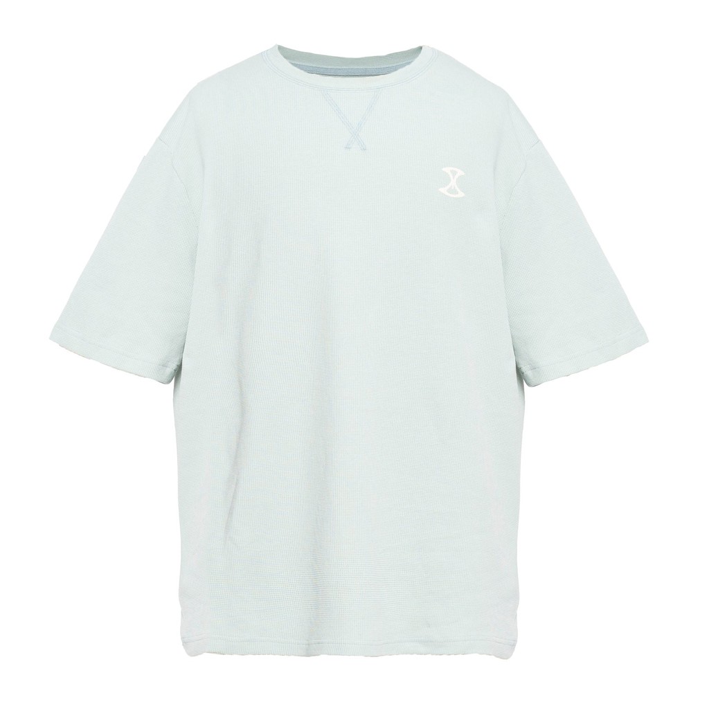 MINT BLUE WAFFLE LOGO T-SHIRT Test