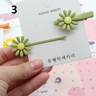 SET 2 KẸP TÓC HOA CÚC HỌA MI