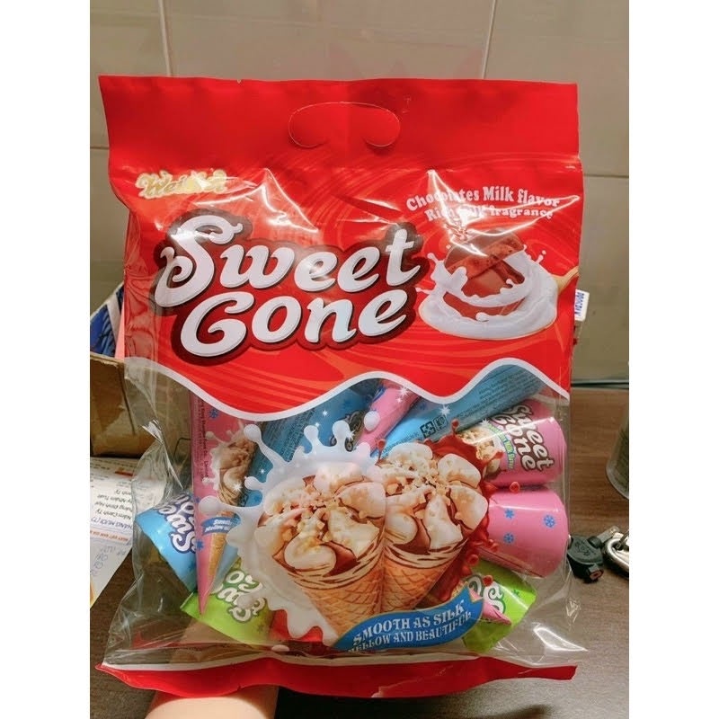 [ Giòn ngon ] Combo 2 gói Bánh Ốc Quế Sweet Gone Weisiel mix vị gói 300g ăn vặt đã nghiền