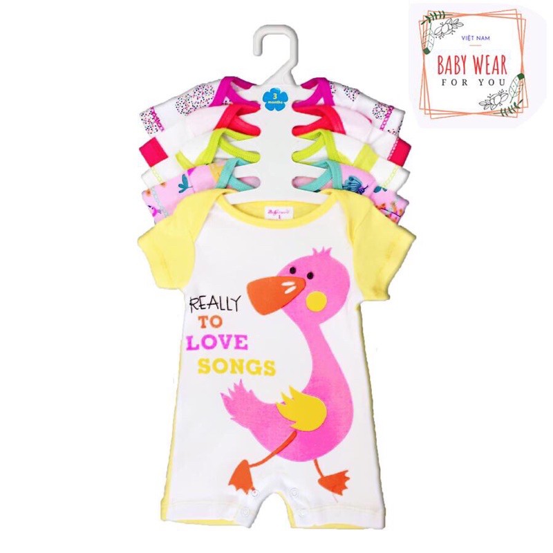 Set 5 body đùi bé gái 3-12M
