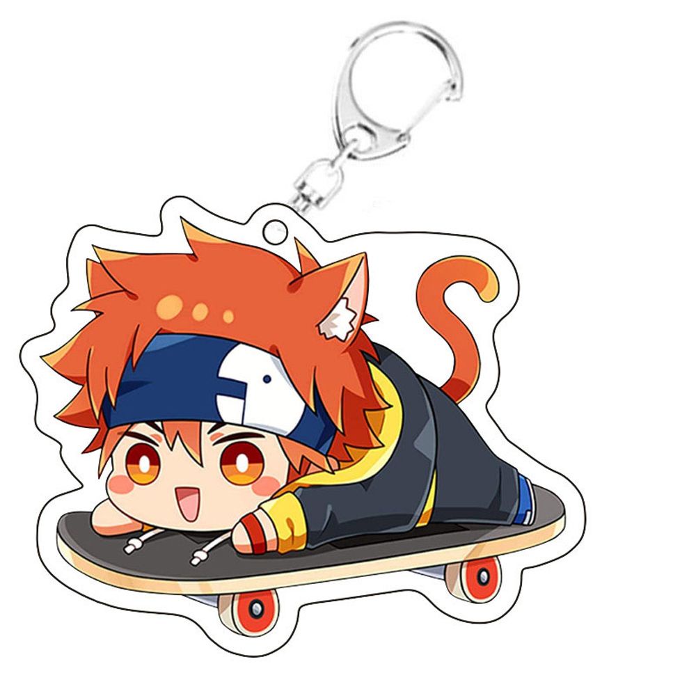 Móc khóa acrylic hoạt hình SK8 Miya REKI sưu tập cosplay anime 2 mặt diy