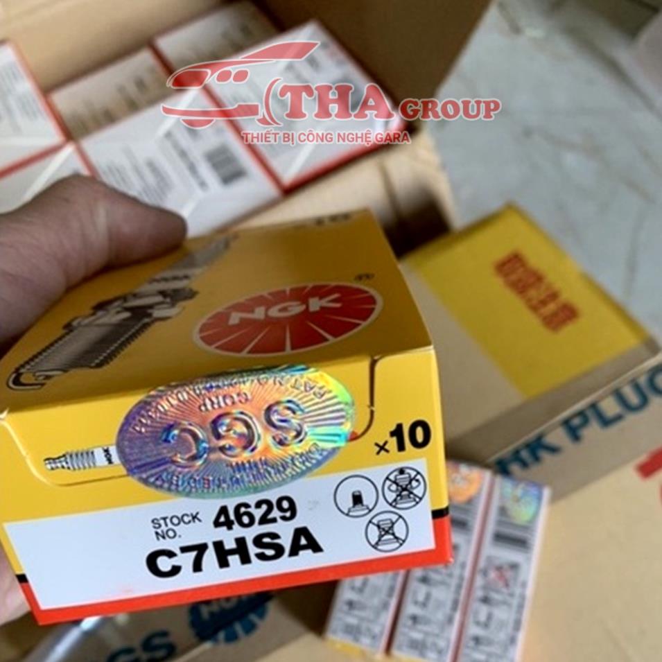 Bugi NGK Xe Dream Wave C5 Chân Ngắn $ C9 Chân Dài Hàng Chính Hãng Ngk