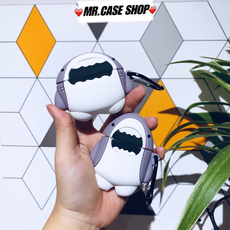 Case Airpods 1/2 Pro Vỏ Ốp Đựng Tai Nghe Hình Hoạt hình Dẻo silicon- Mr.Case