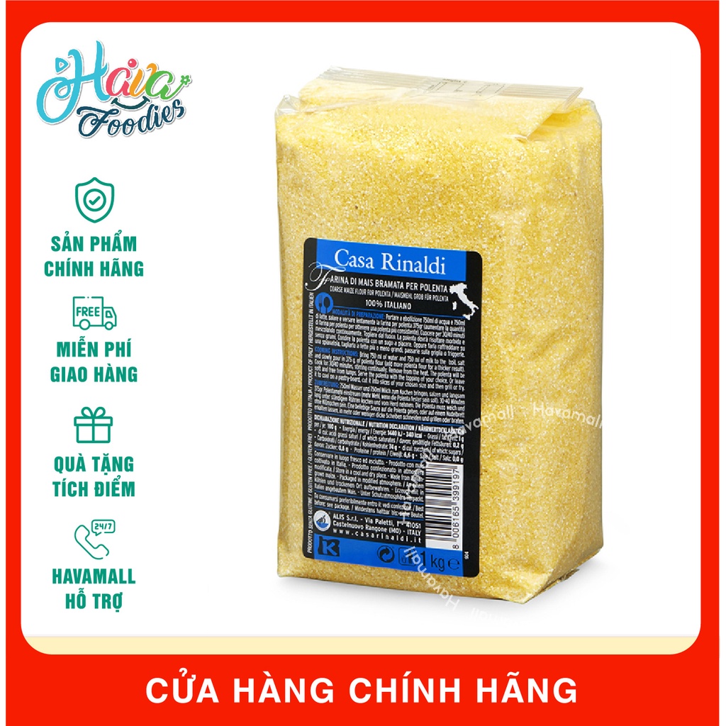 Bột Bắp Polenta Casa Rinaldi Gói 1kg