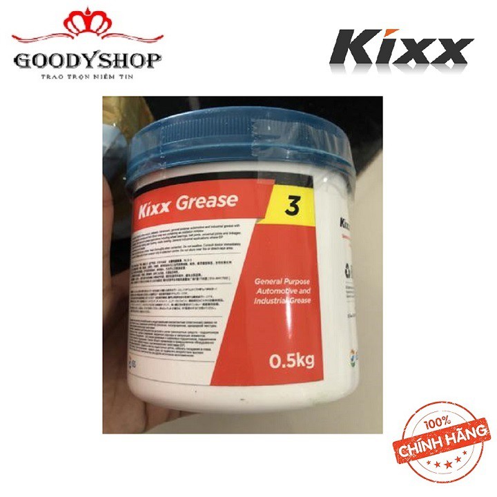 Mỡ Đa Dụng Cho Ô Tô và Các Nghành Công Nghiệp KIXX Grease NLGI 3  – 0,5kg