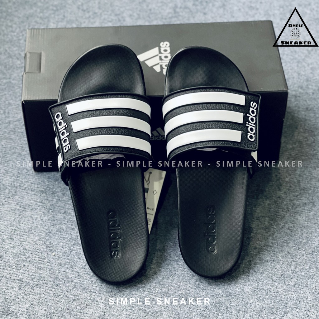 Dép Adidas Quai Dán 🔴FREESHIP🔴 Adidas Adilette Comfort Adjustable Slides Chính Hãng- Dép Quai Ngang Adidas Auth - EG1344