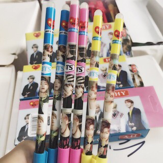 [HOT TREND] Bút Bi nước BTS viết xóa được [Vpp Minh Vy]