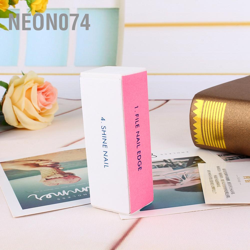 [Hàng mới về] Dụng cụ đánh bóng móng tay 4 mặt