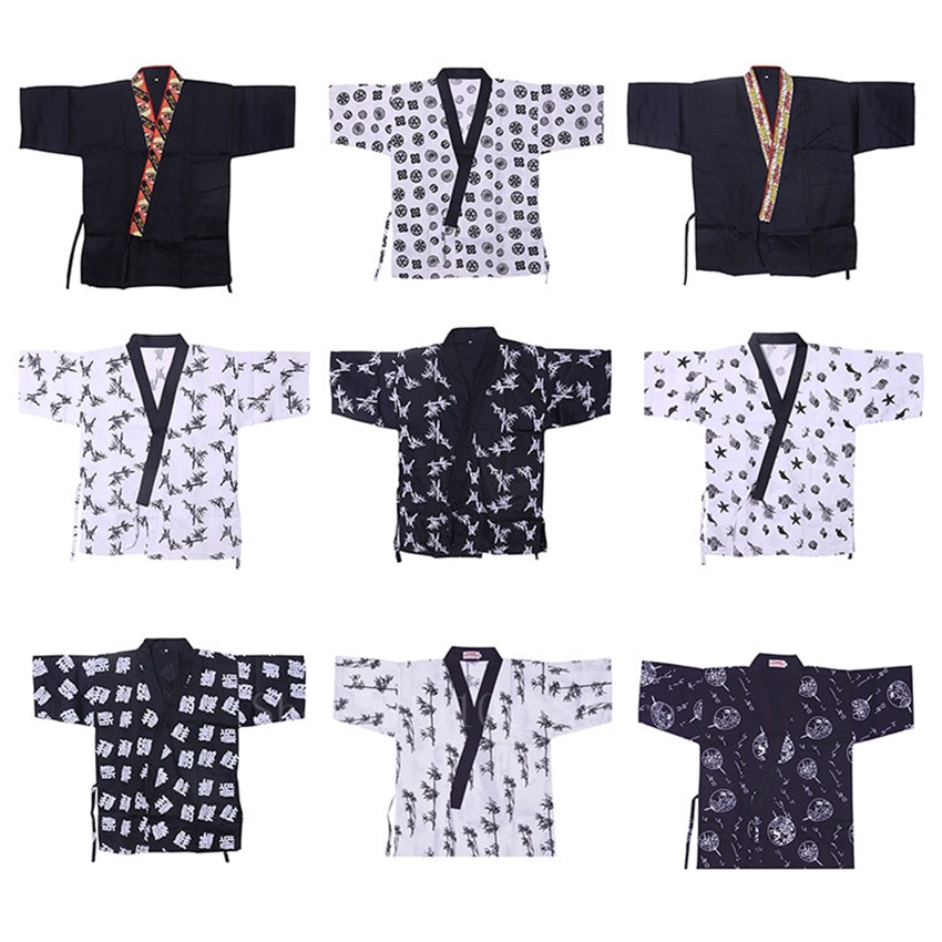 Áo Đầu Bếp Kiểu Dáng Nhật Bản Gồm 9 Phong Cách Tùy Chọn | BigBuy360 - bigbuy360.vn