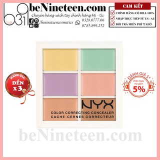 [TẶNG CHOCOLATE HERSHEY] [SALE OFF 50%] Che Khuyết Điểm NYX Color Correcting Concealer [BeNineteen]