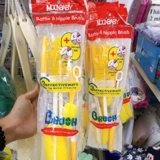 Bộ cọ rửa bình sữa 5 chi tiết